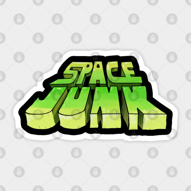 Space Junk Band Shirt Sticker by Shadowind